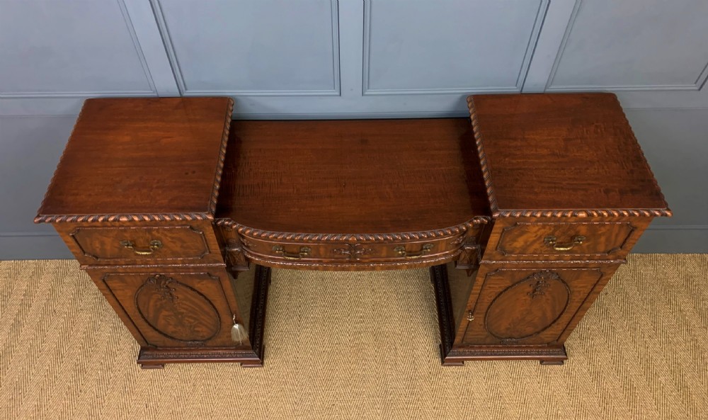 Waring and Gillow Mahogany Chippendale Revival Sideboard View II