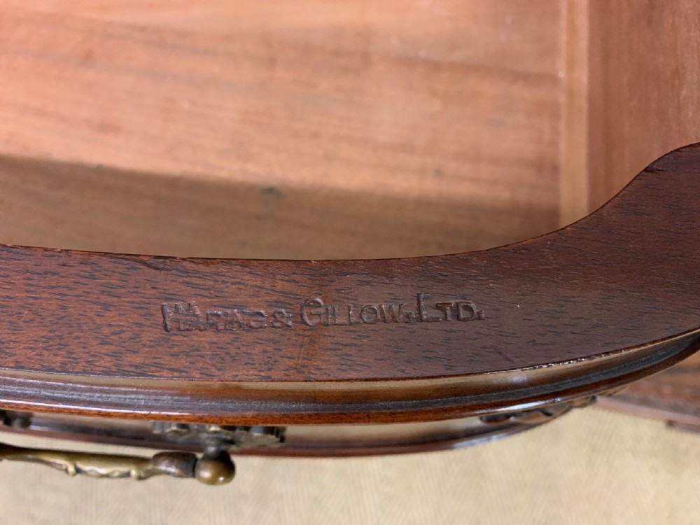 Waring and Gillow Mahogany Chippendale Revival Sideboard View IV