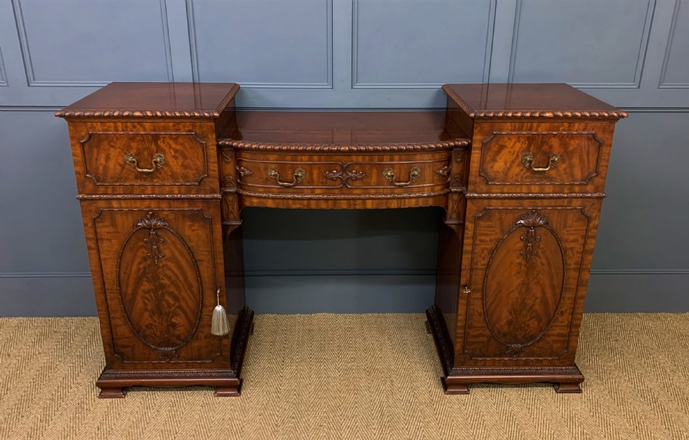Waring and Gillow Mahogany Chippendale Revival Sideboard View VI
