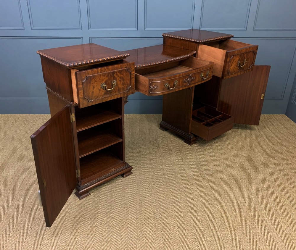 Waring and Gillow Mahogany Chippendale Revival Sideboard View XV