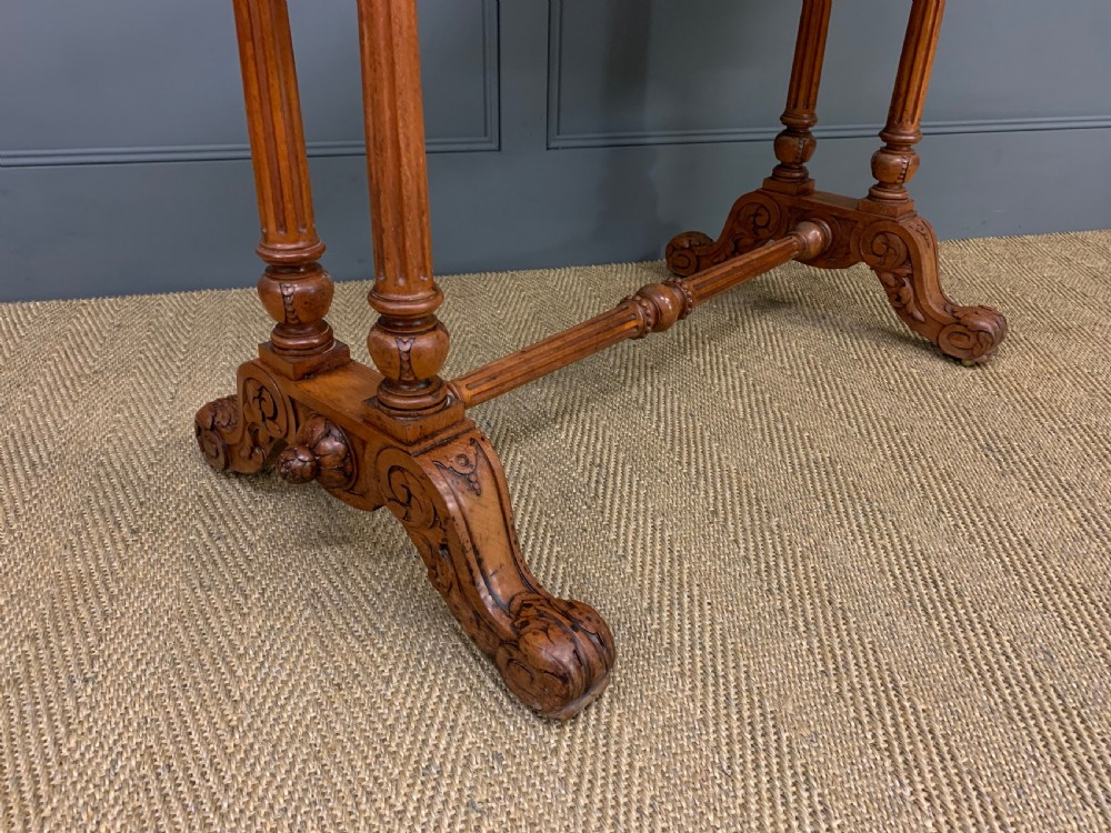 Victorian London Quality Library Stretcher Table View X