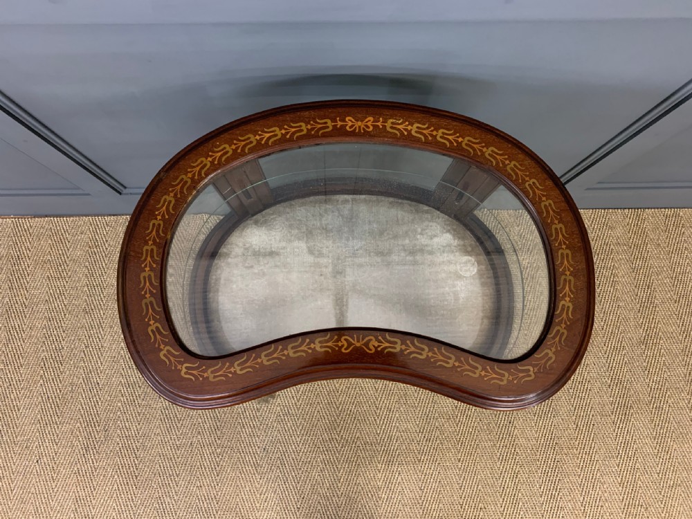 Edwardian Inlaid Mahogany Bijouterie Table View II