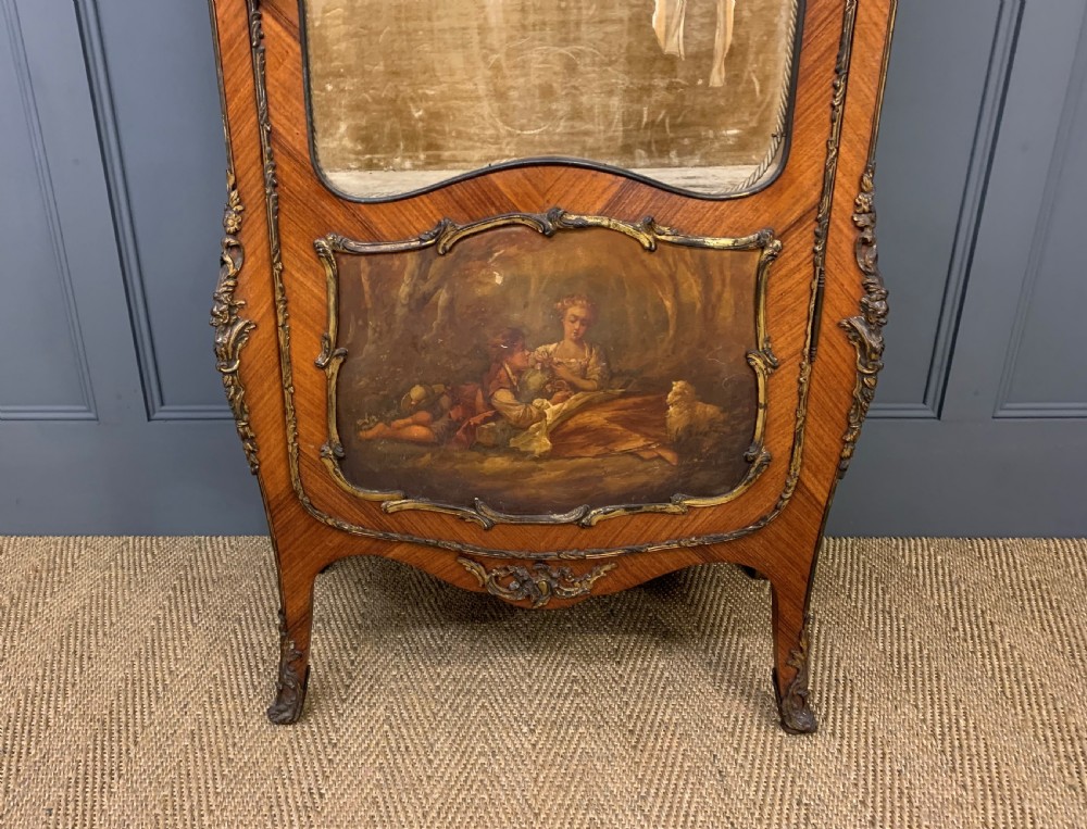 Vernis Martin Decorated French Kingwood Vitrine View II