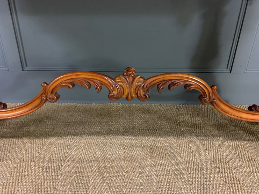 Victorian Satinwood Library Table View VIII