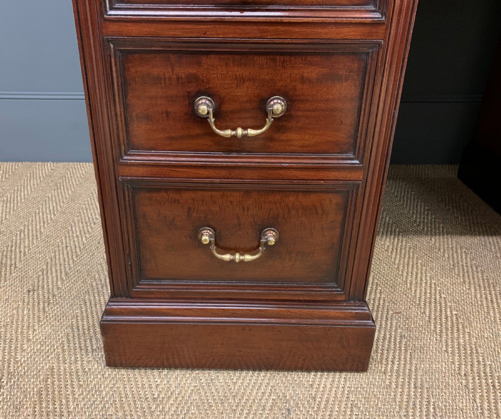 Victorian Figured Mahogany Roll Topped Bureau Bookcase View X