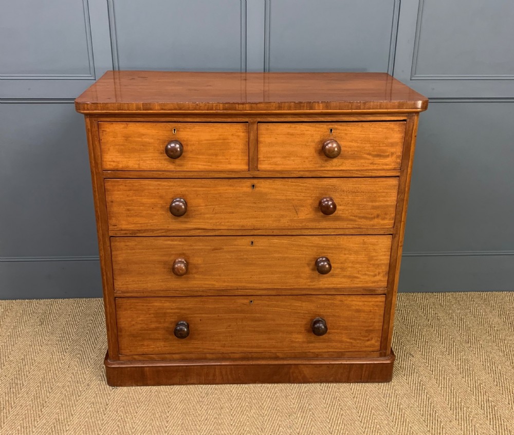 Victorian Mahogany Chest of Drawers View II