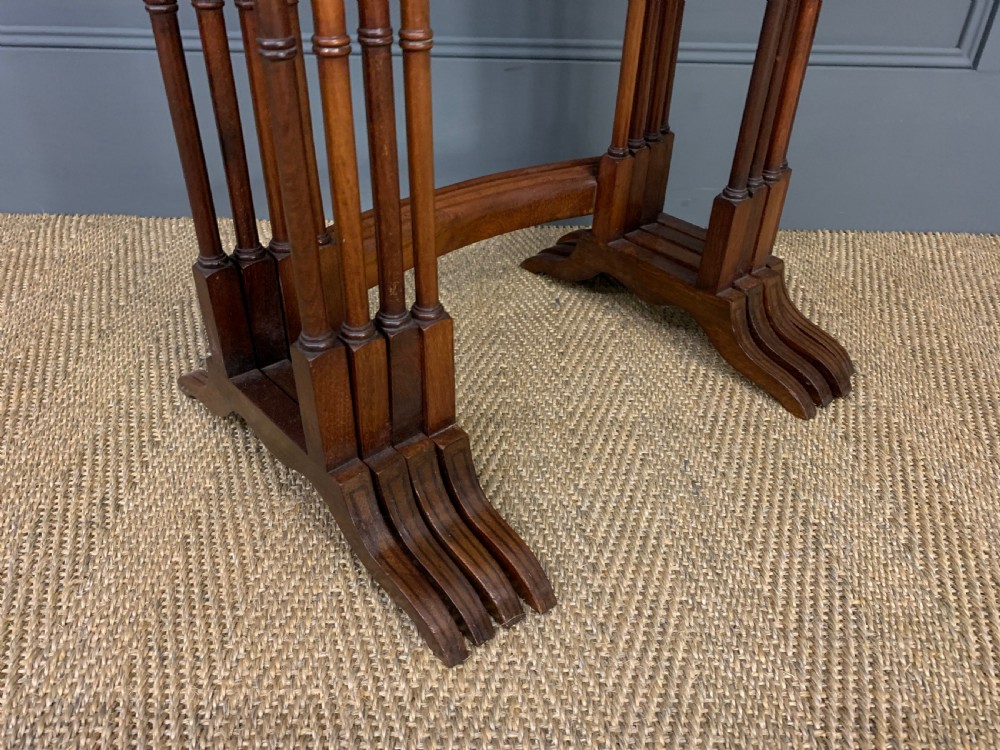 Edwardian Nest of 4 Tables View IX