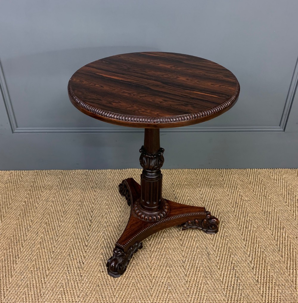 Pair of Regency Rosewood Wine Tables by Gillows View VII