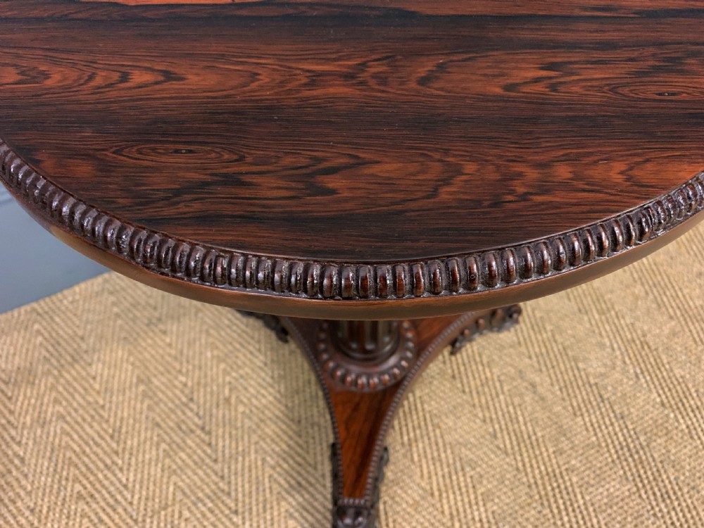 Pair of Regency Rosewood Wine Tables by Gillows View X