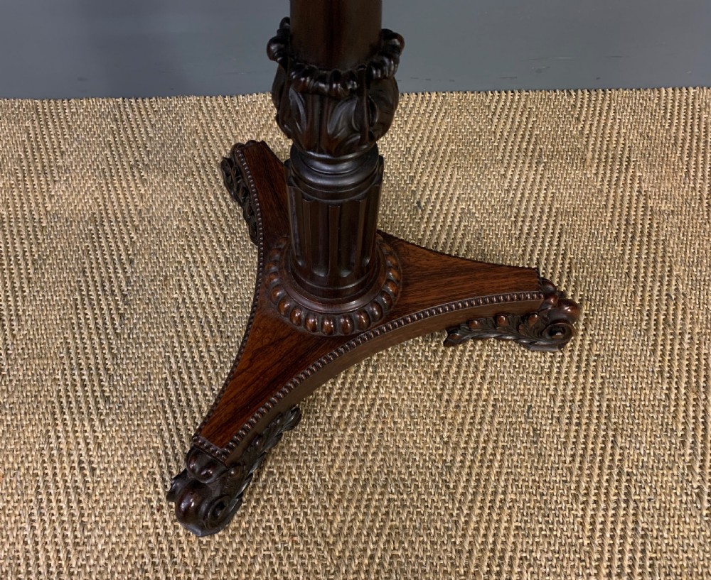 Pair of Regency Rosewood Wine Tables by Gillows View XII