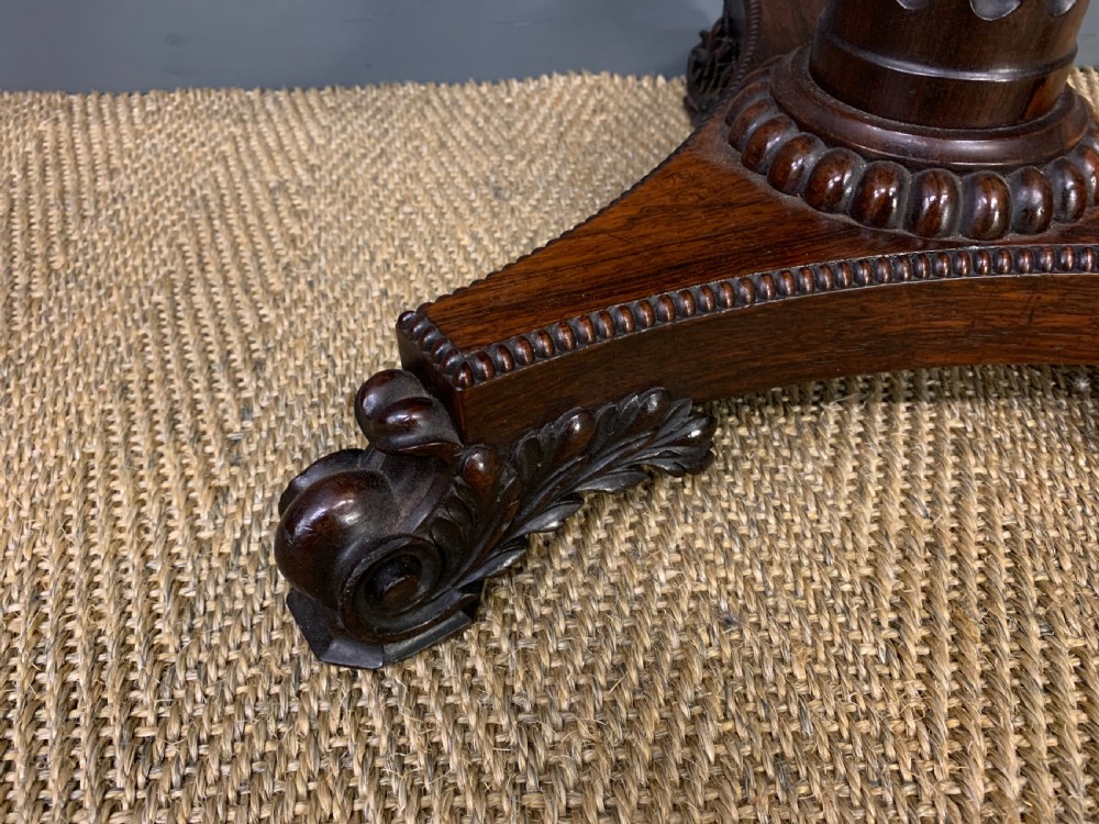 Pair of Regency Rosewood Wine Tables by Gillows View XIII