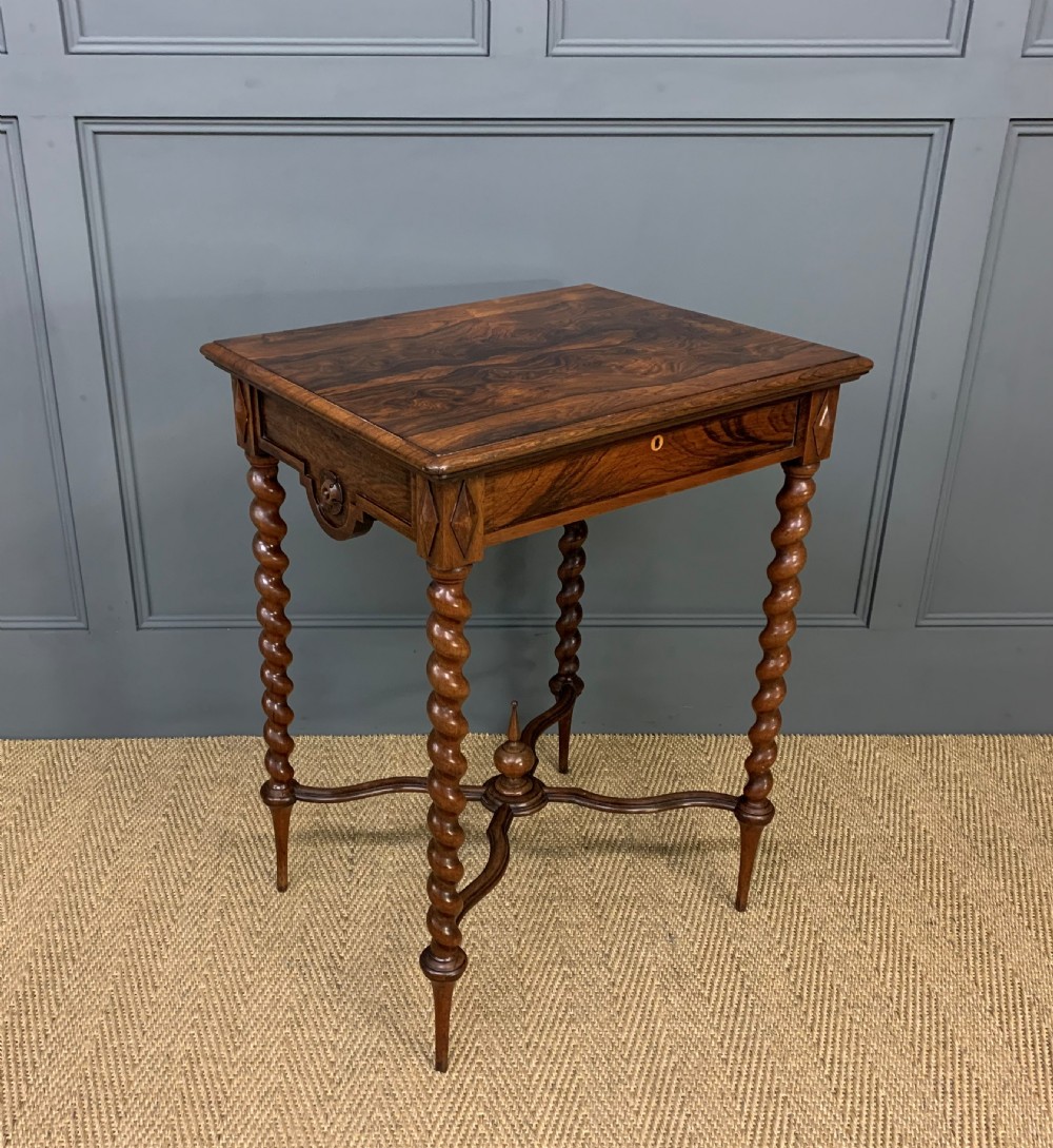 19th Century Rosewood Lamp Table