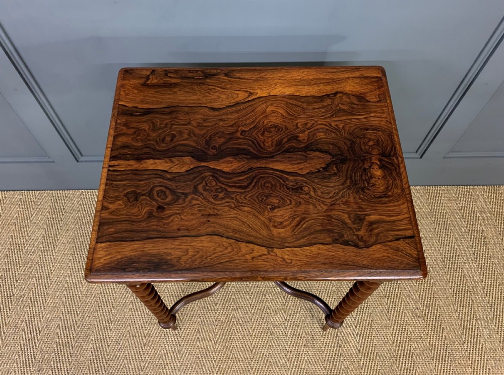 19th Century Rosewood Lamp Table View II