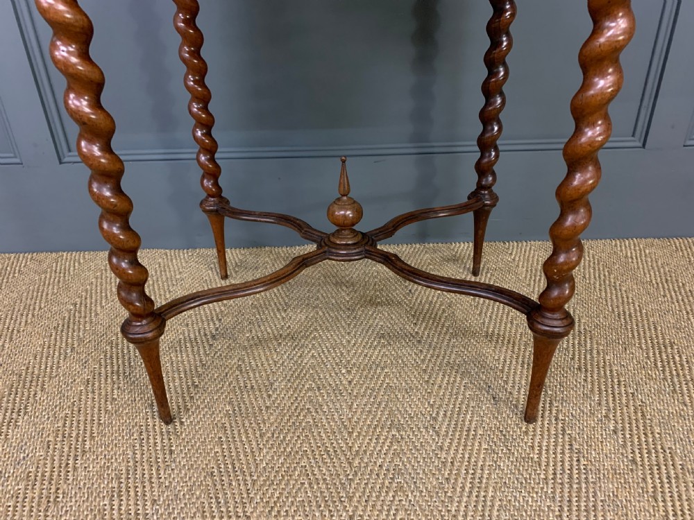 19th Century Rosewood Lamp Table View IV