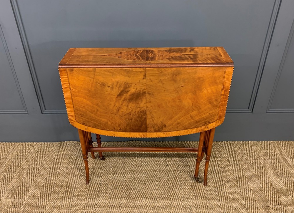 Inlaid Satinwood Sutherland Table View II