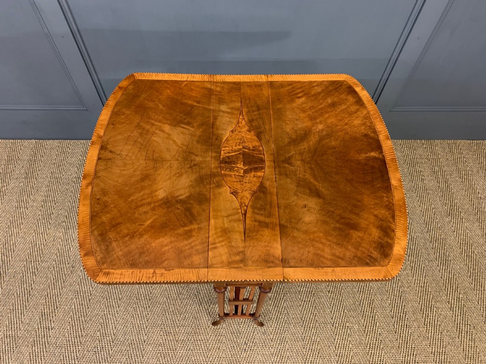Inlaid Satinwood Sutherland Table View IV