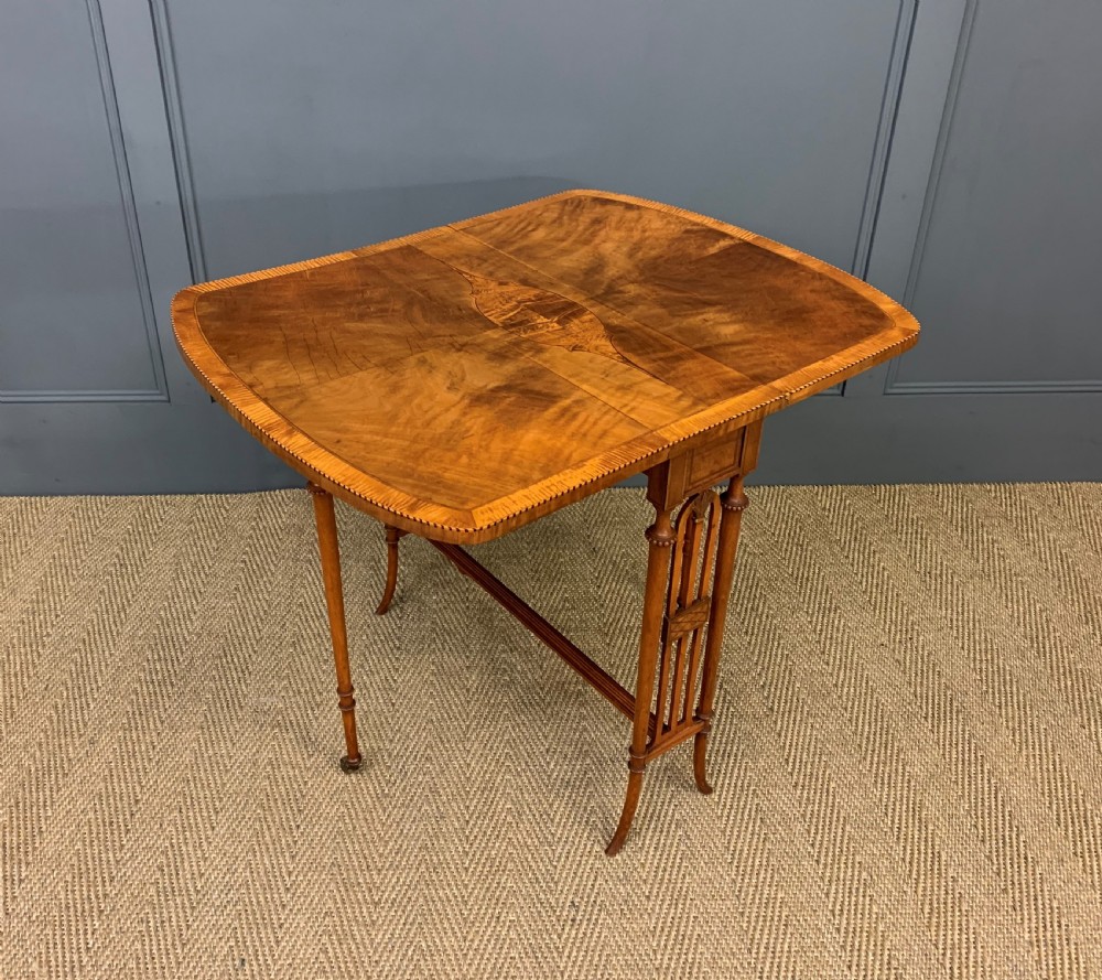 Inlaid Satinwood Sutherland Table View V