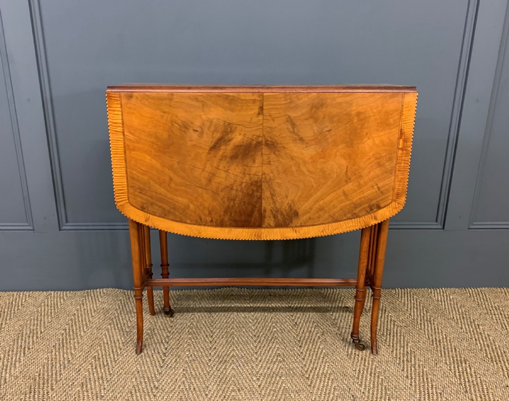 Inlaid Satinwood Sutherland Table View VI