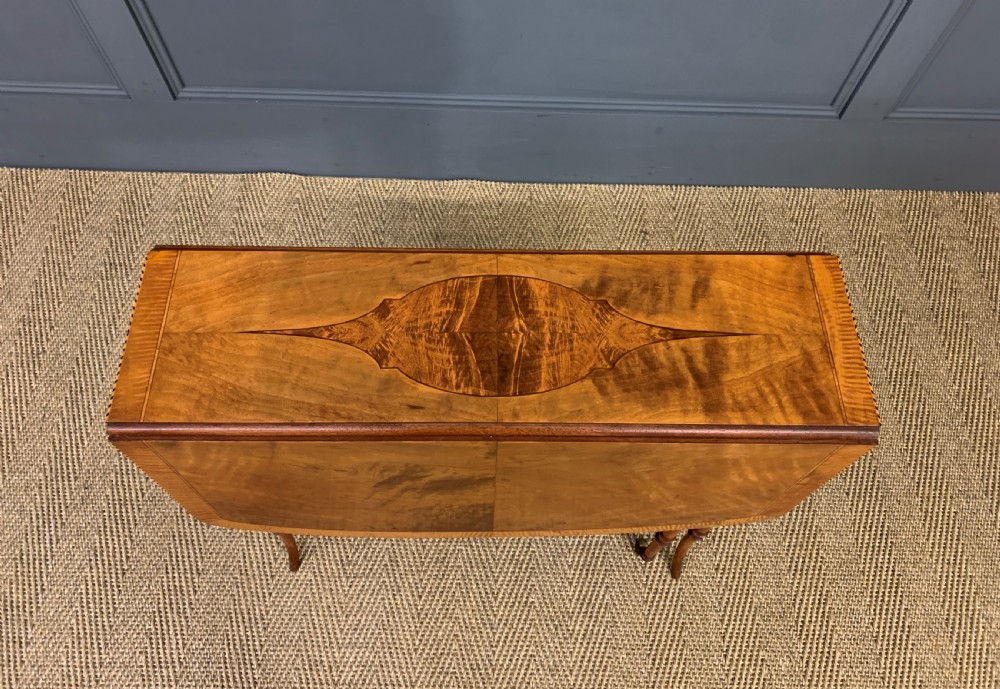 Inlaid Satinwood Sutherland Table View VIII