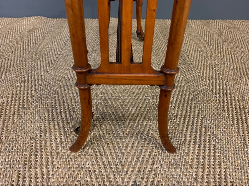 Inlaid Satinwood Sutherland Table View IX
