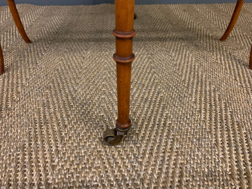 Inlaid Satinwood Sutherland Table View XIII