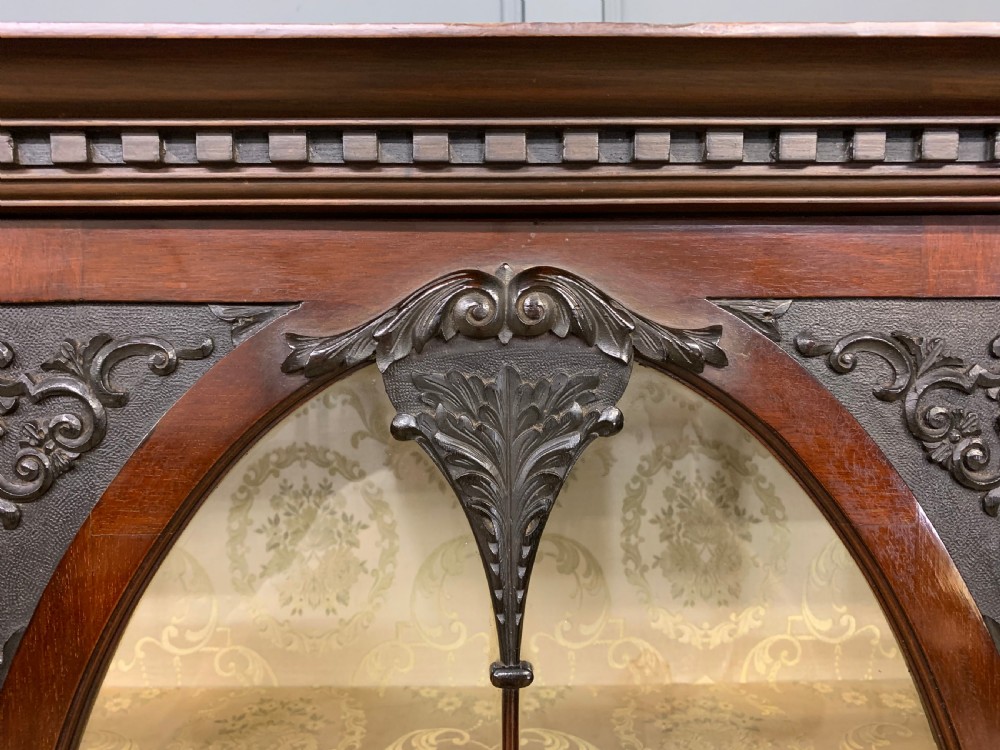 Adams Style Mahogany Display Cabinet View VIII