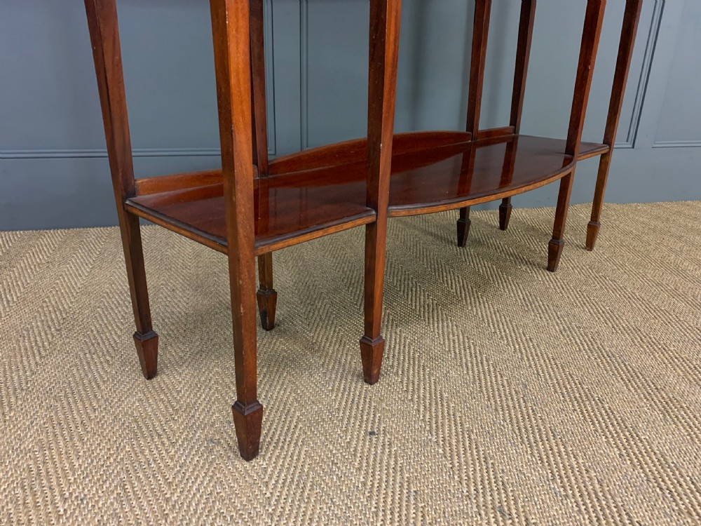 Inlaid Mahogany Arts and Crafts Display Cabinet View XI