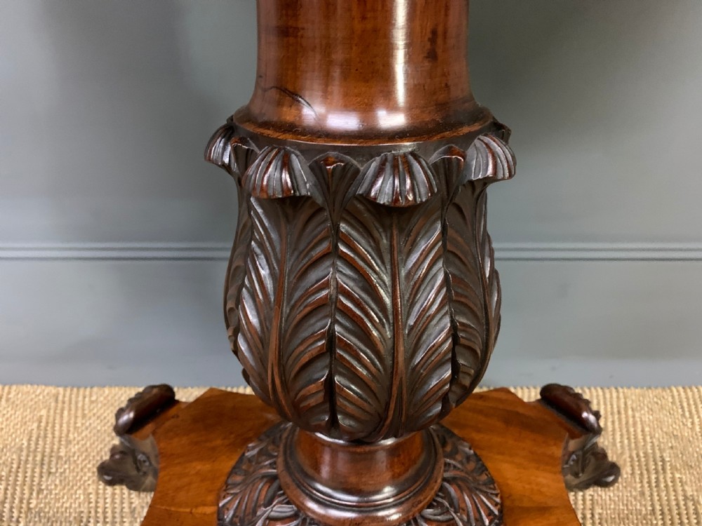 William IV Flame Mahogany Tea Table View X
