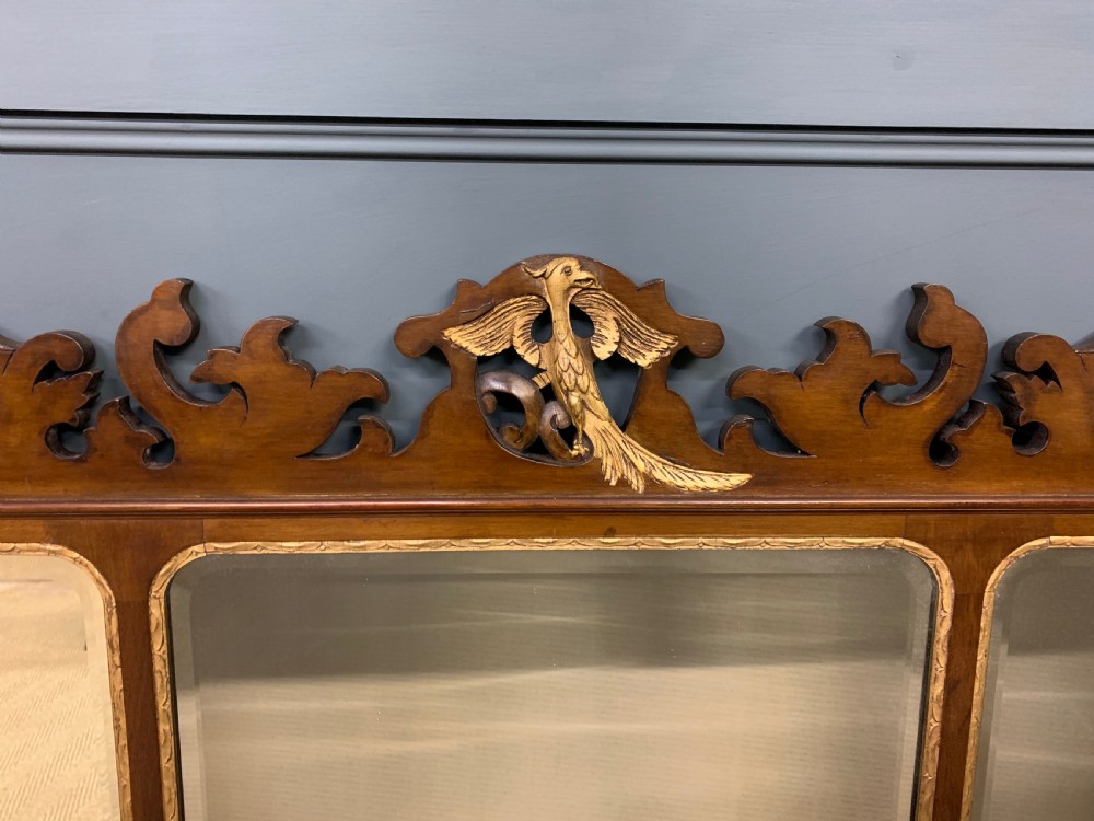 Chippendale Style Overmantle Mirror View VII