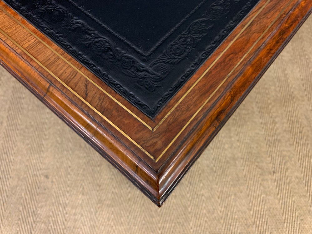 Inlaid Rosewood Writing Desk by Collinson and Lock View XXIII