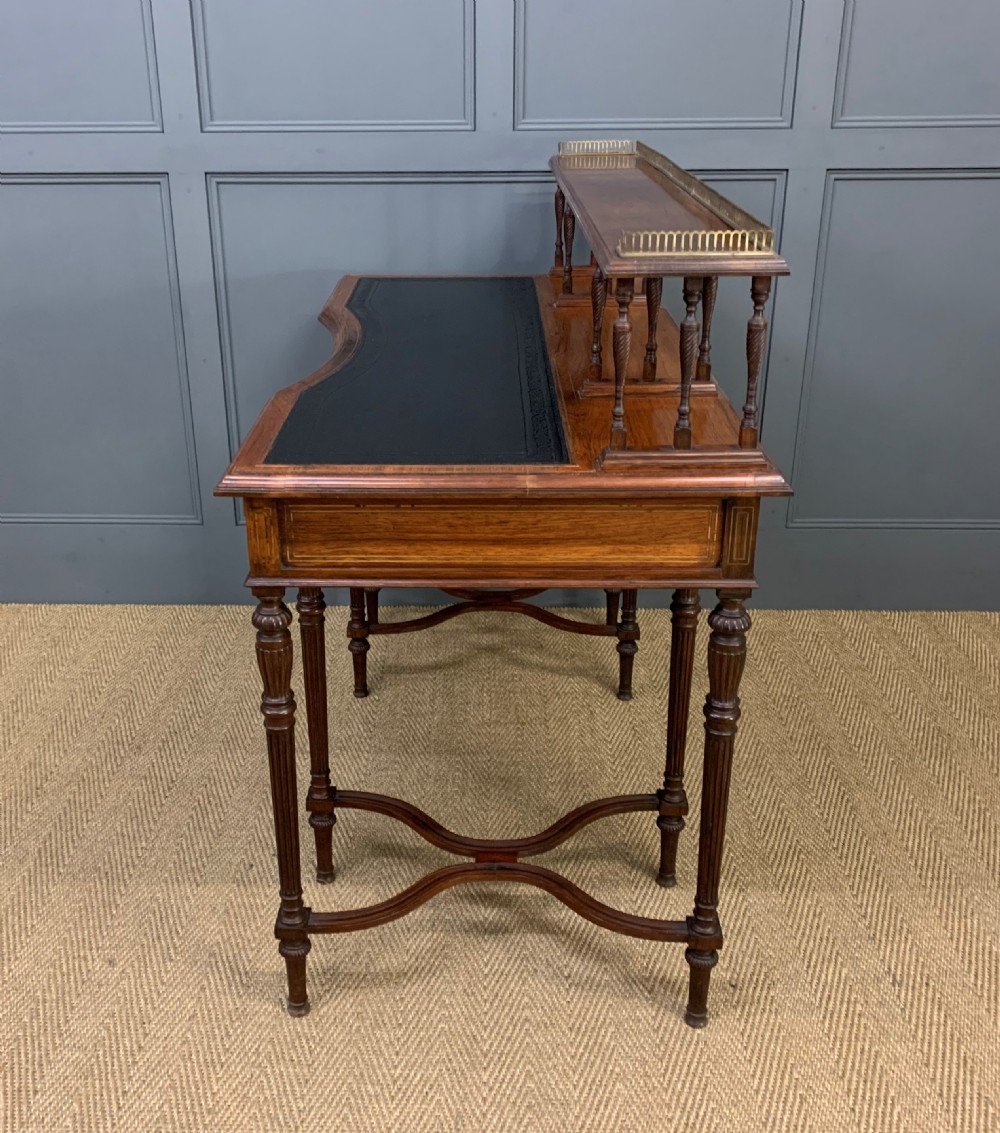 Inlaid Rosewood Writing Desk by Collinson and Lock View XXIV