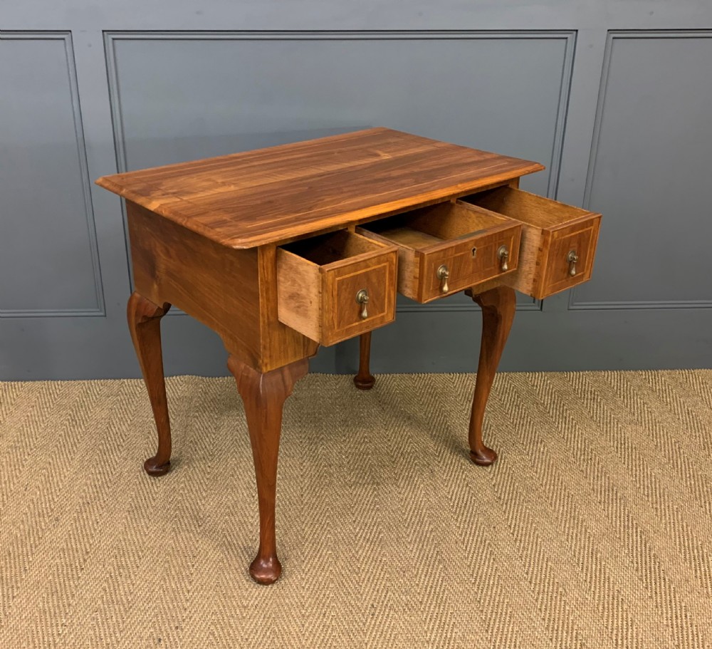 Walnut Lowboy or Lamp Table View III