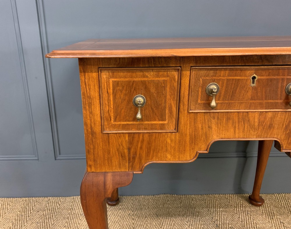 Walnut Lowboy or Lamp Table View VII