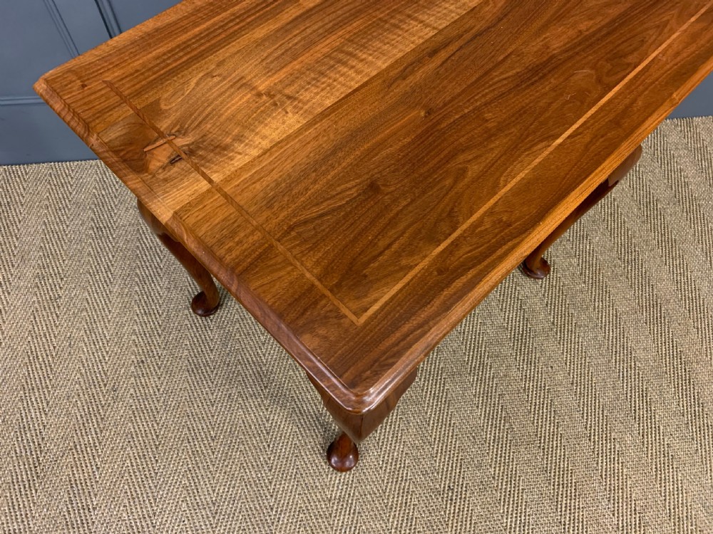 Walnut Lowboy or Lamp Table View IX