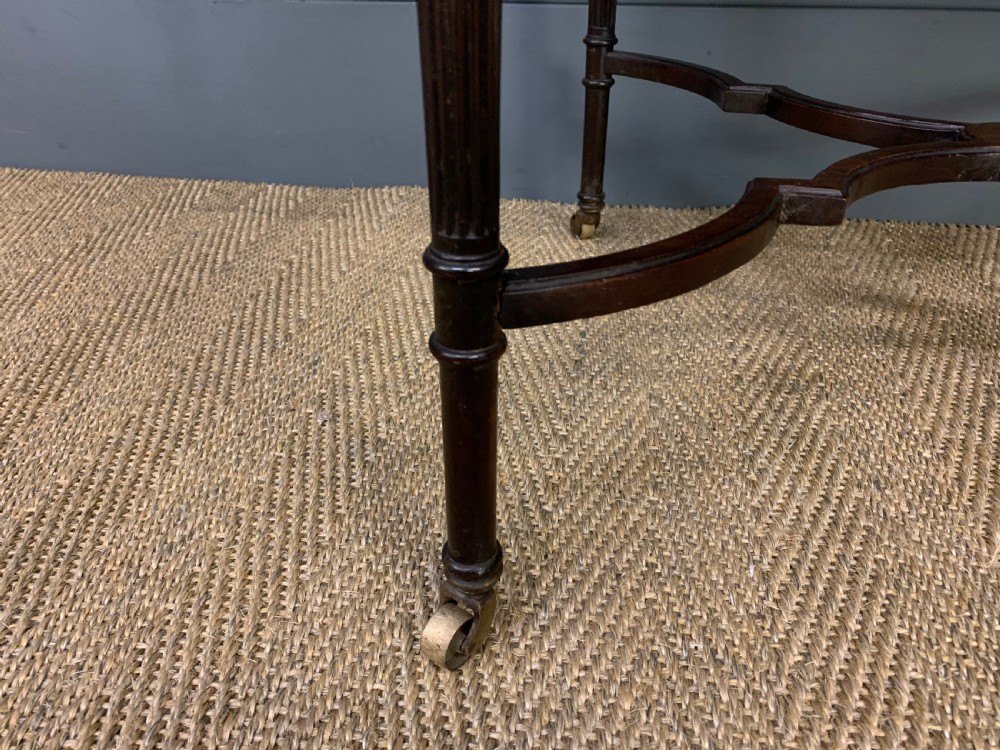 Flame Mahogany Pembroke Flap Table View VII