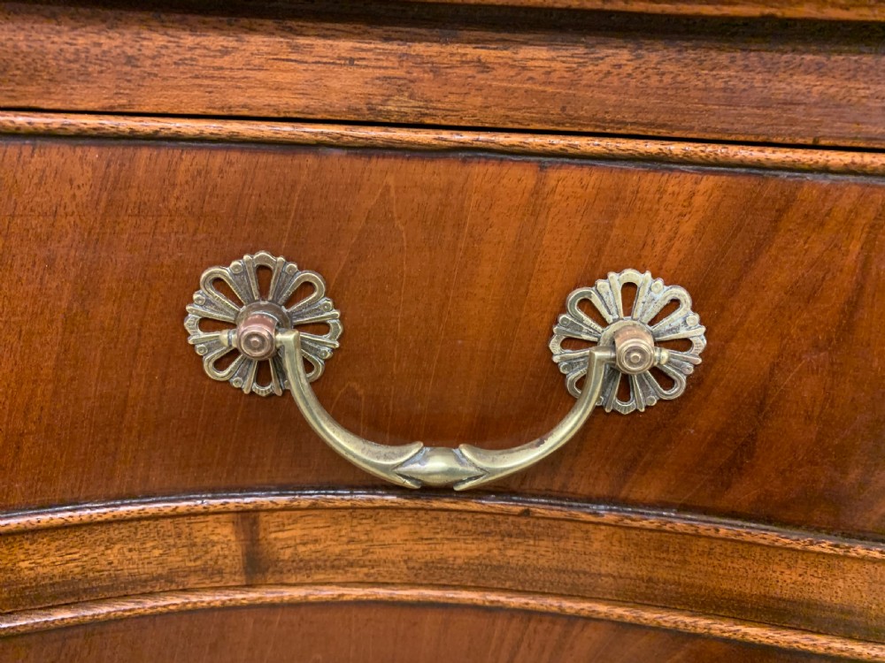 Waring and Gillow Tall Flame Mahogany Chest View VII