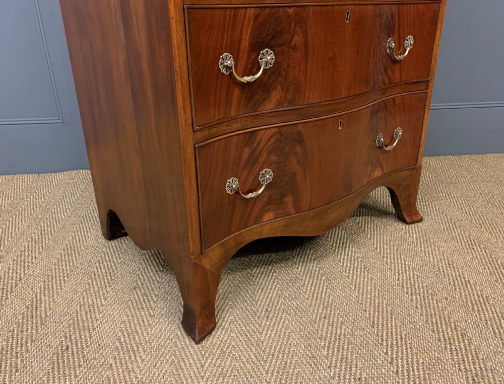 Waring and Gillow Tall Flame Mahogany Chest View IX