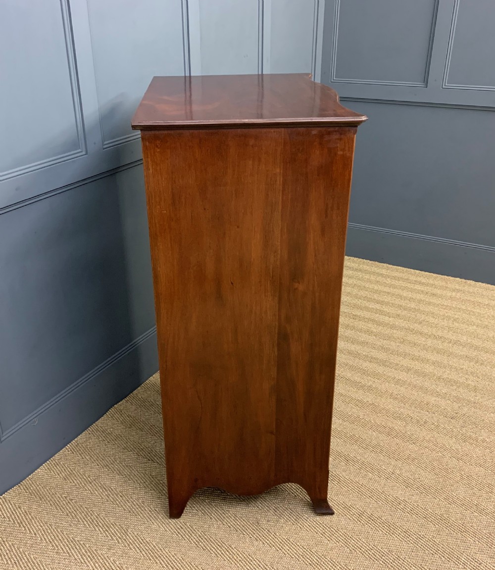 Waring and Gillow Tall Flame Mahogany Chest View XII