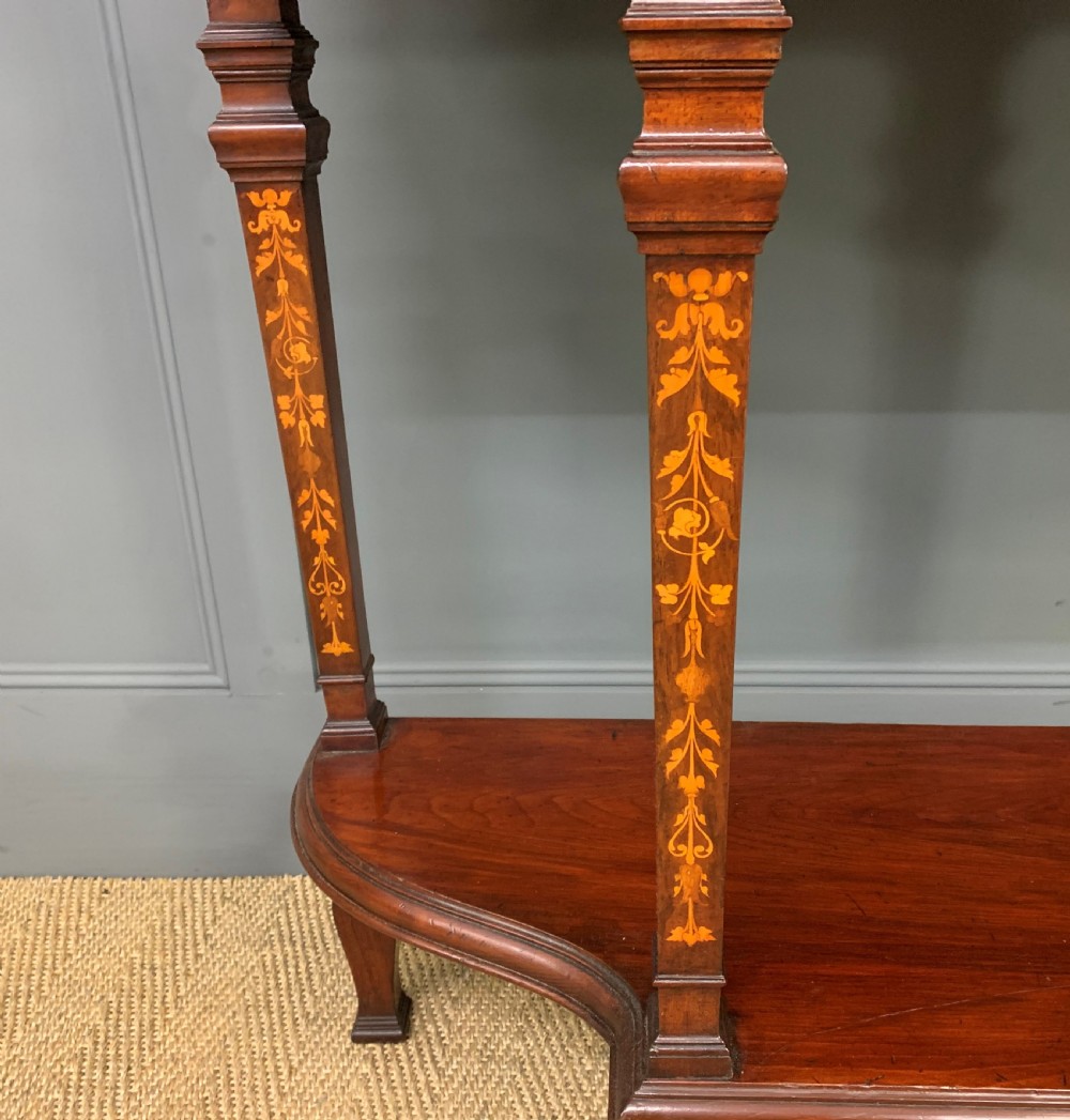 Art Nouveau Marquetry Inlaid Cabinet View X