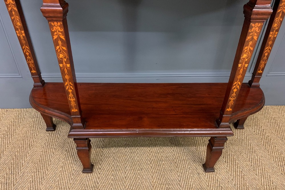Art Nouveau Marquetry Inlaid Cabinet View XI