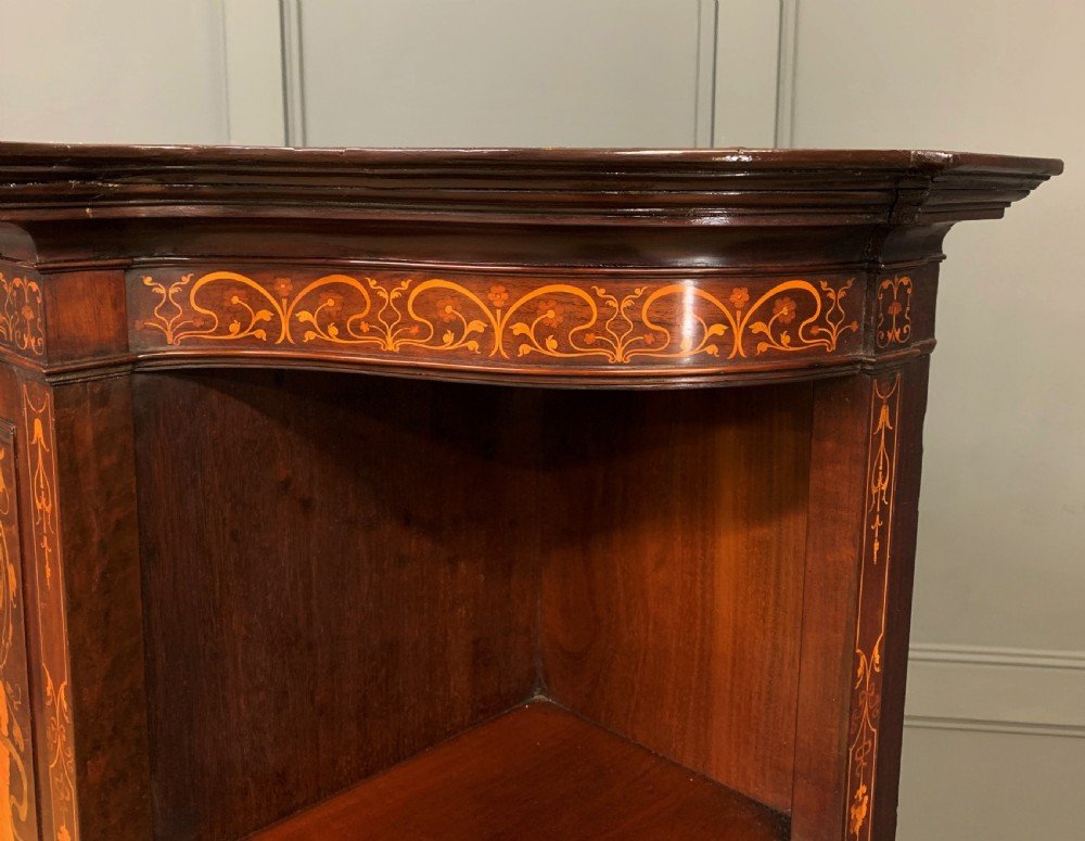 Art Nouveau Marquetry Inlaid Cabinet View XVII