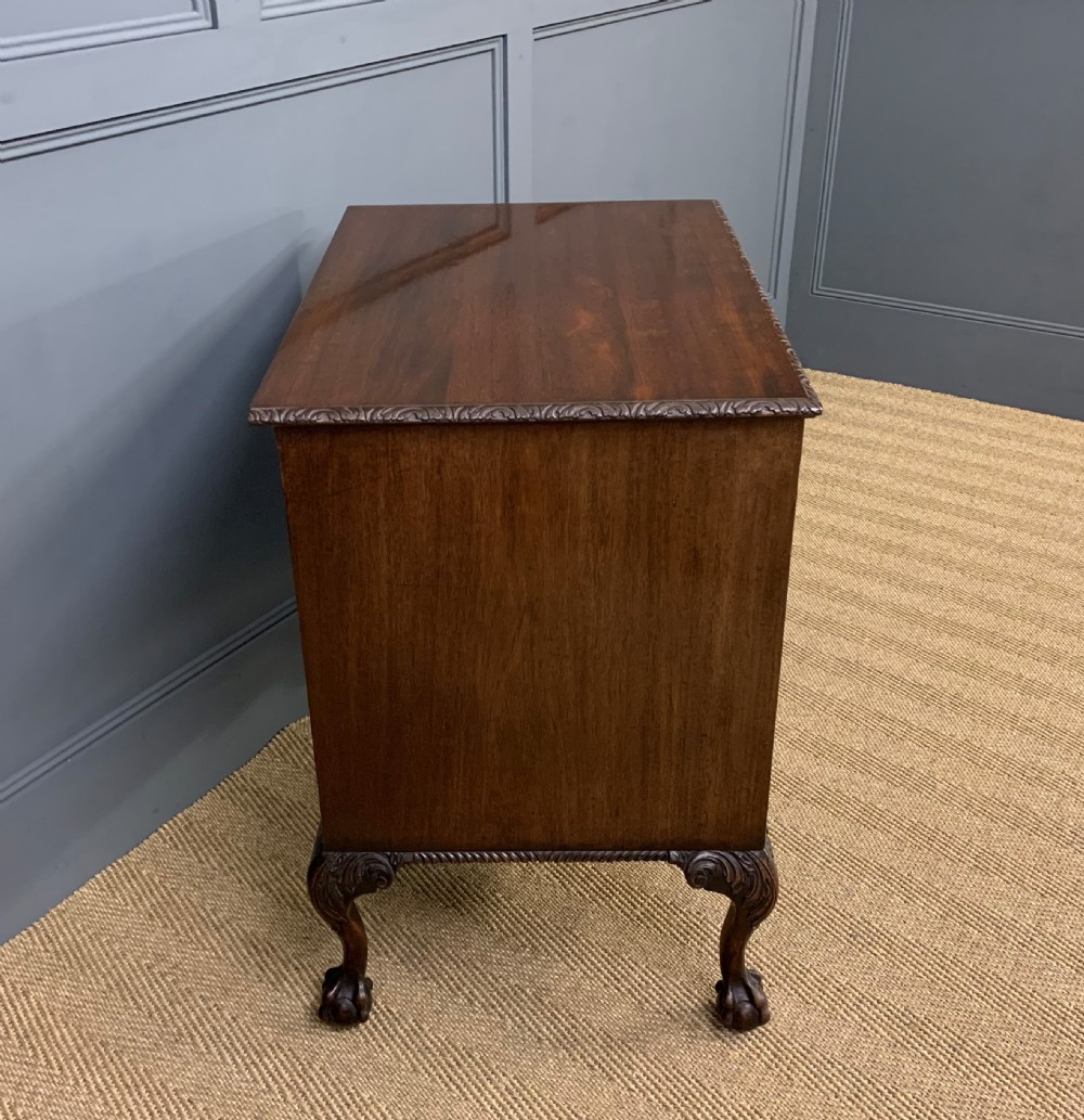 Chippendale Style Mahogany Knee Hole Desk View XI