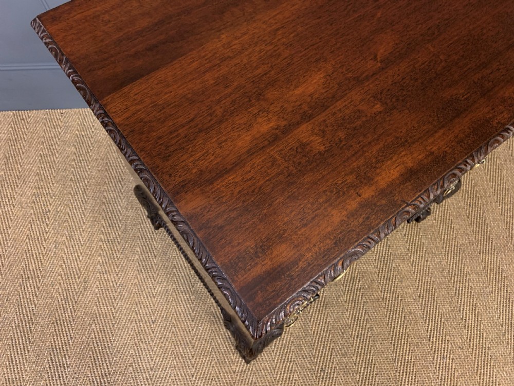 Chippendale Style Mahogany Knee Hole Desk View XII
