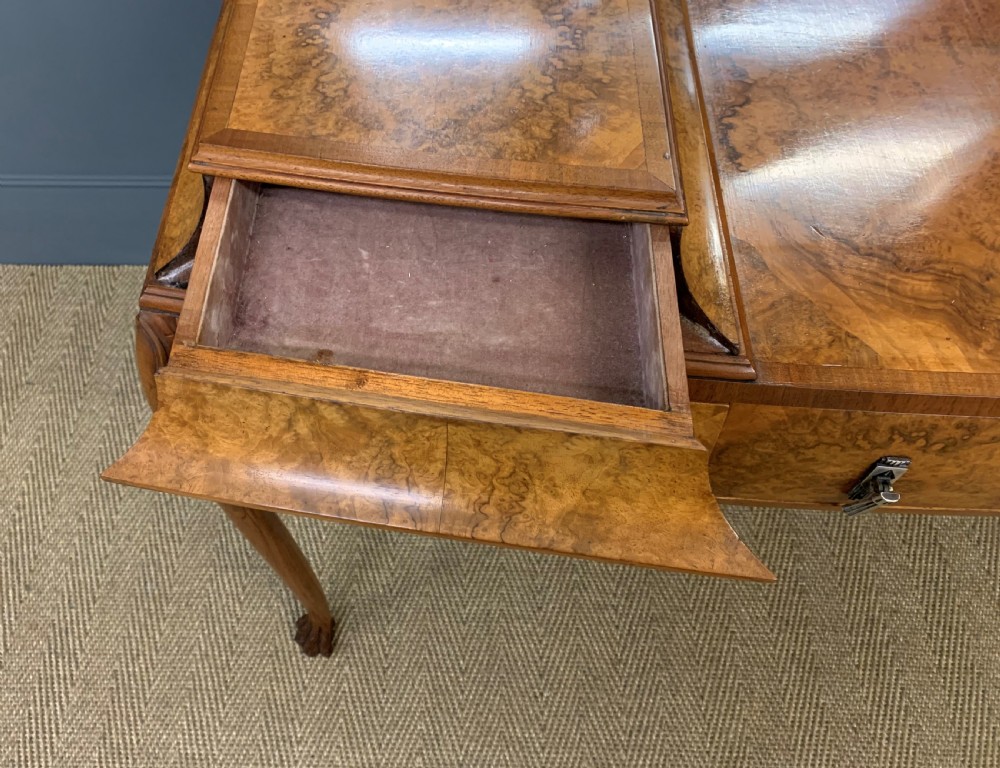 Burr Walnut Dressing Table View XI
