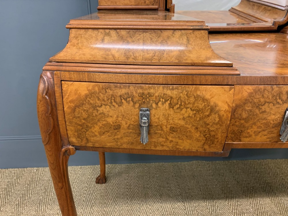 Burr Walnut Dressing Table View XIII