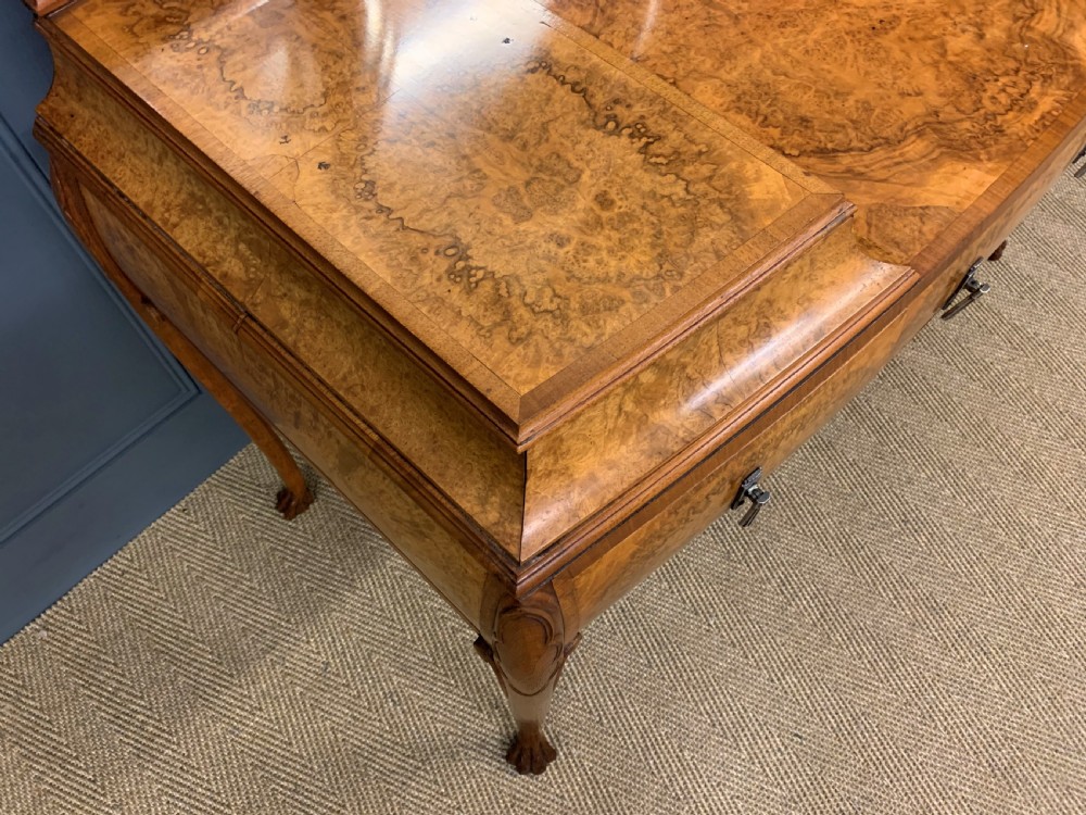Burr Walnut Dressing Table View XIV