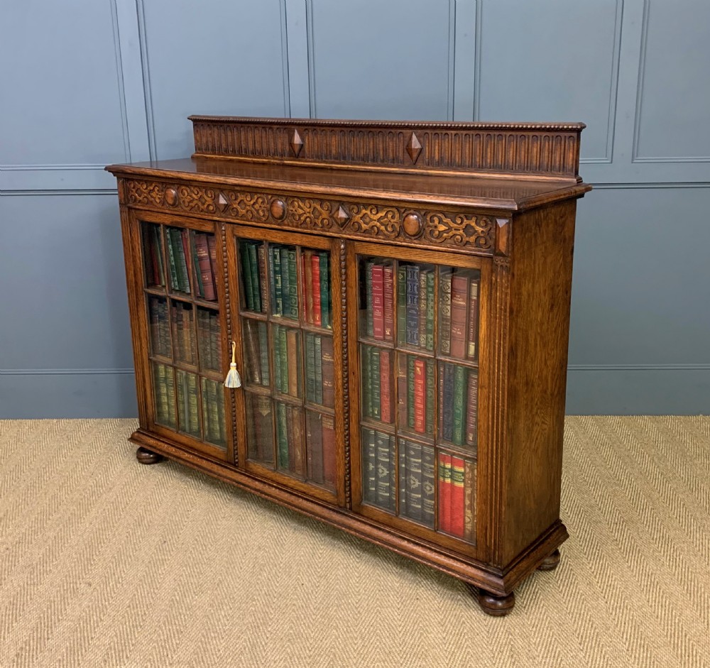 Waring and Gillow Oak Bookcase