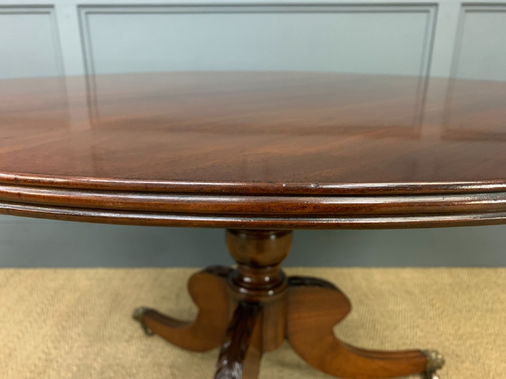 Georgian Mahogany Tripod Supper Table View IV