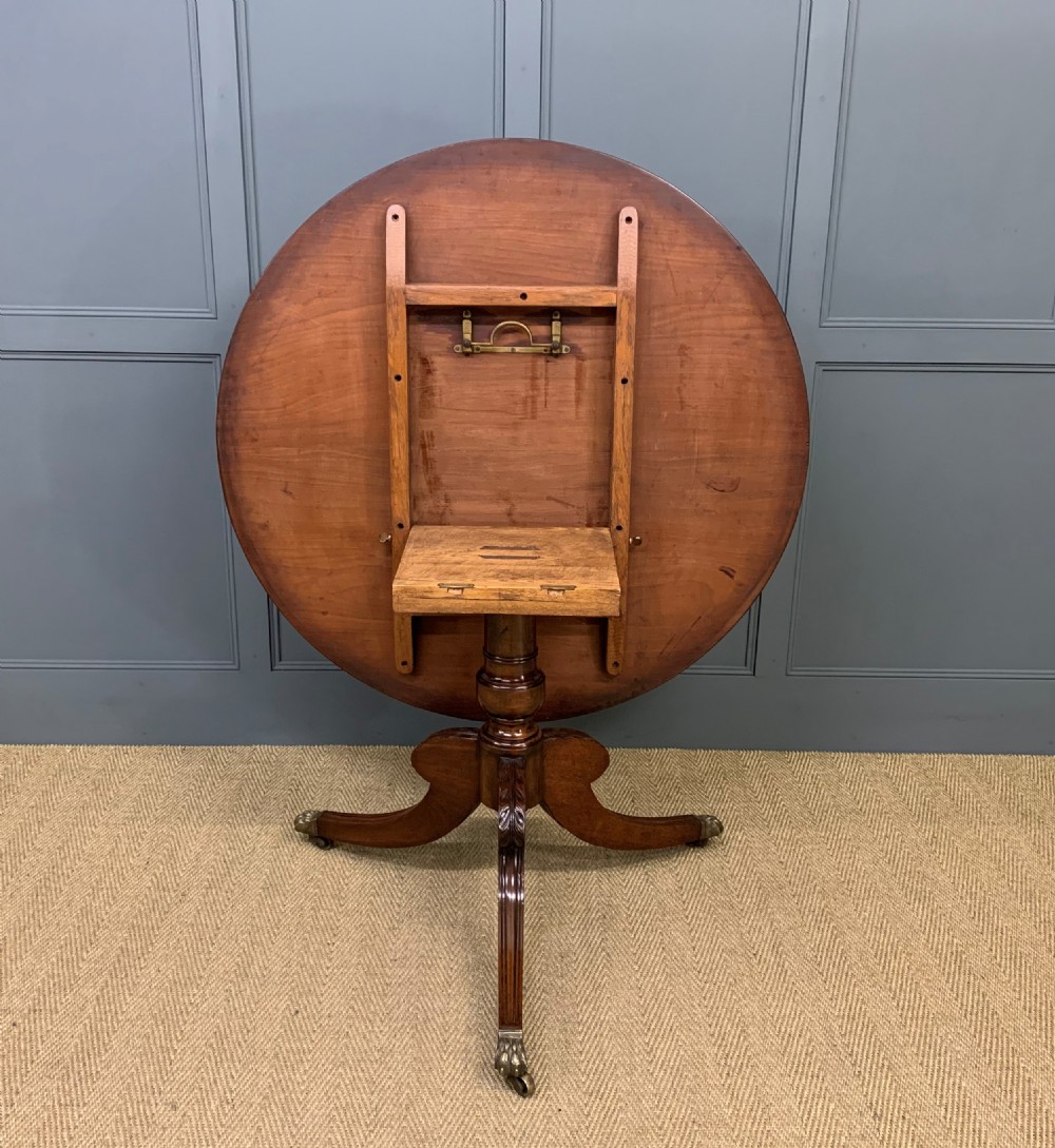 Georgian Mahogany Tripod Supper Table View XIV