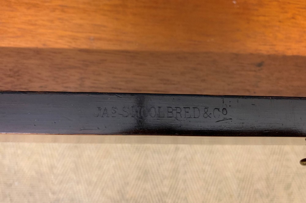 Inlaid Rosewood Flap Table by Jas Shoolbred and Co. View V